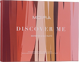 Палетка для макіяжу - Moira Discover Me Destiny Eye & Face Palette — фото N2
