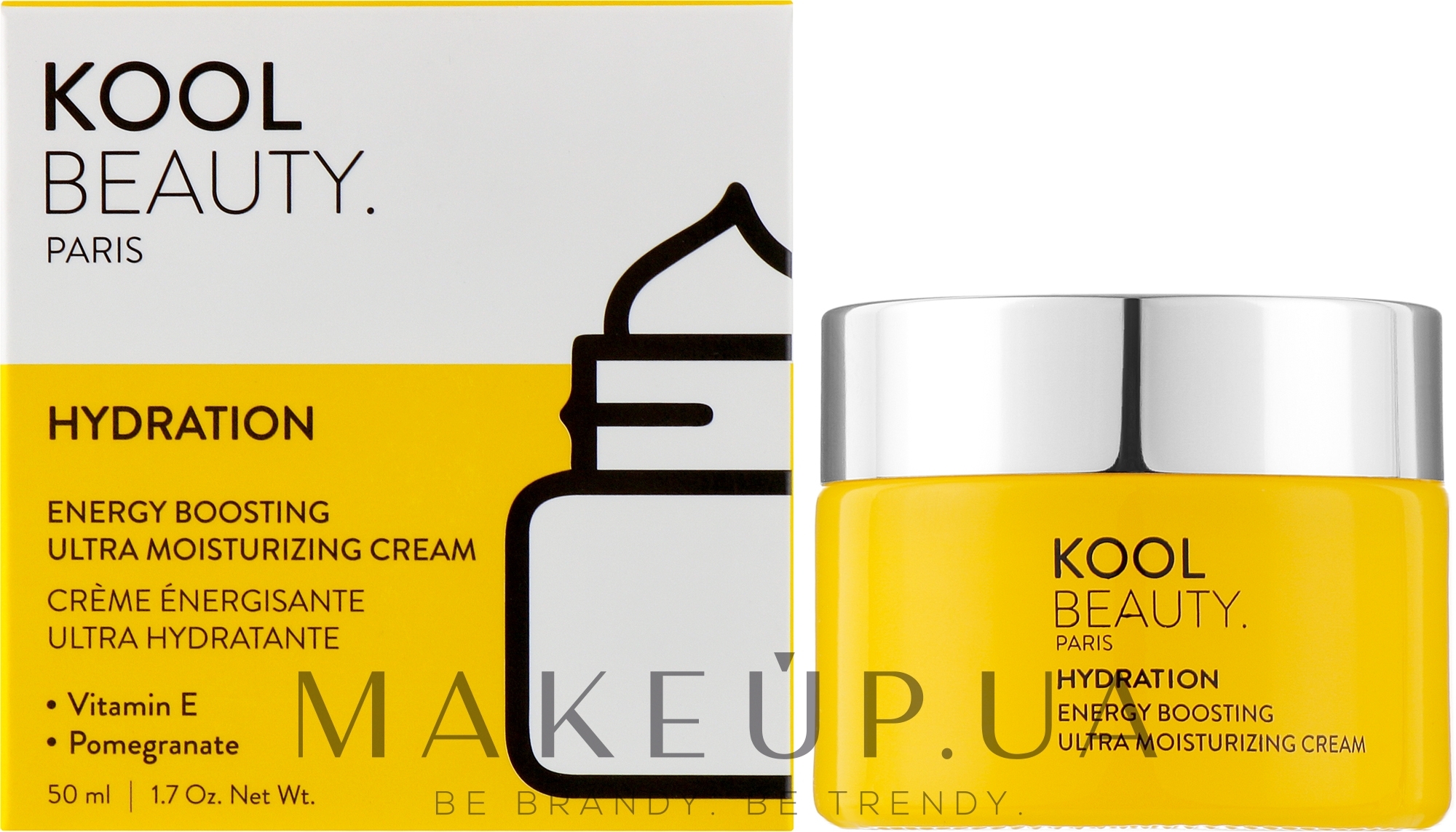 Увлажняющий крем для лица - Kool Beauty Hydration Energy Boosting Ultra Moisturizing Cream — фото 50ml