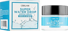 Парфумерія, косметика Ампульний крем суперзволожувальний  - Lebelage Ampule Cream Super Water Drop