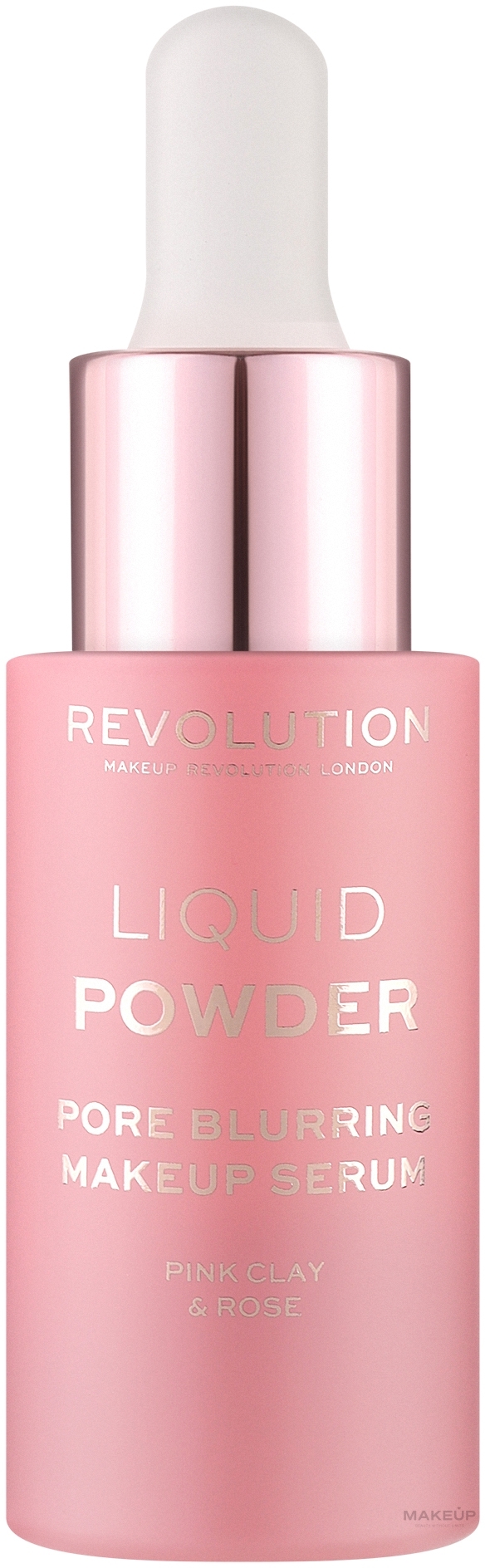 Праймер-сироватка - Makeup Revolution Liquid Powder Pore Blurring Makeup Serum — фото 19ml