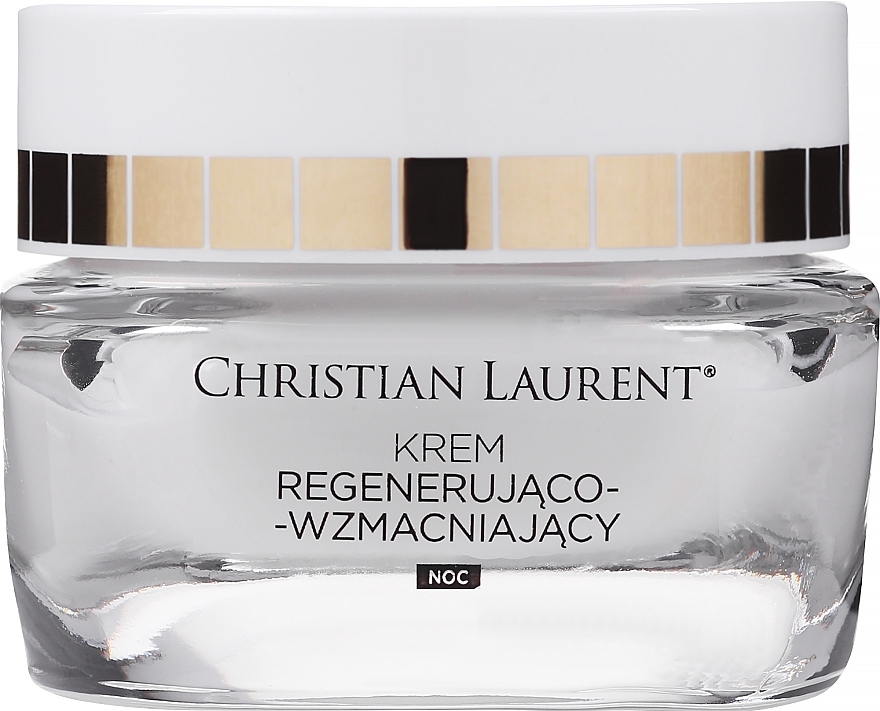 Восстанавливающий ночной крем для лица - Christian Laurent Pour La Beauté Exclusive Active Regenerating & Strenghtening Cream — фото N1