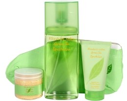 Парфумерія, косметика Elizabeth Arden Green Tea Revitalize - Набір (edt/100ml + hand/feet/50ml + b/scrub/60ml + socks + bag)*