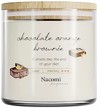 Парфумерія, косметика Ароматична соєва свічка "Chocolate Orange Brownie" - Nacomi Fragrances