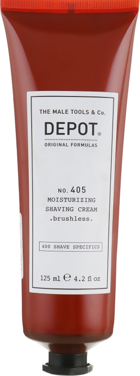 Увлажняющий крем для бритья - Depot Shave Specifics 405 Moisturizing Shaving Cream — фото N3