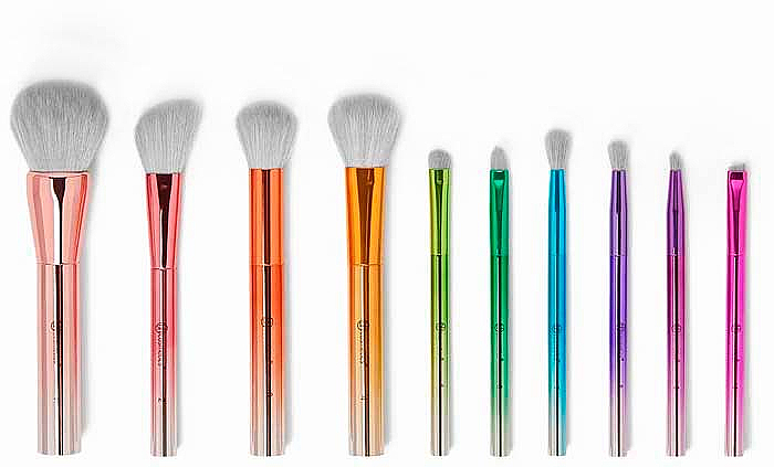 Набор кистей для макияжа - BH Cosmetics Brushes Take Me Back To Brazil — фото N1