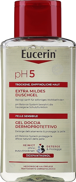 Мягкий гель для душа - Eucerin pH5 Soft Shower Gel Dry & Sensitive Skin