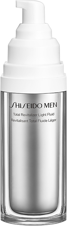 Комплексный омолаживающий флюид для лица - Shiseido Men Total Revitalizer Light Fluid — фото N3