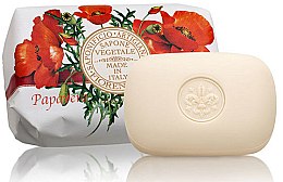 Натуральное мыло "Мак" - Saponificio Artigianale Fiorentino Poppy Soap — фото N1