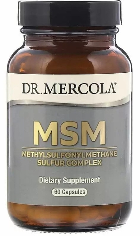 Диетическая добавка "МСМ с органической серой" - Dr. Mercola MSM Sulfur Complex — фото N1