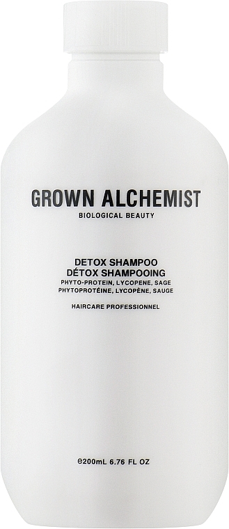 Детокс-шампунь - Grown Alchemist Detox Shampoo Hydrolyzed Silk Protein & Black Pepper & Sage — фото N1