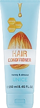 Духи, Парфюмерия, косметика Кондиционер для волос с прополисом и миндалем - Unice Honey & Almond Hair Conditioner