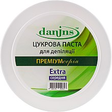 Парфумерія, косметика Професіональна цукрова паста для депіляції "Преміум", середня - Danins Sugar Paste Extra