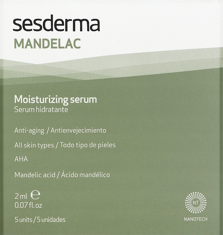 Сыворотка с миндальной кислотой - SesDerma Laboratories Mandelac Moisturizing Serum