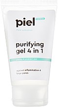 Очищающий гель для умывания проблемной кожи - Piel Cosmetics Pure Salvation Purifying Gel Cleaner 4in1 — фото N2