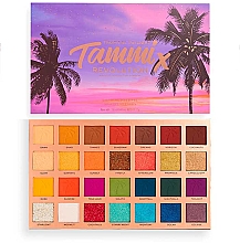 Духи, Парфюмерия, косметика Палетка теней для век - Makeup Revolution x Tammi Tropical Twilight Shadow Palette