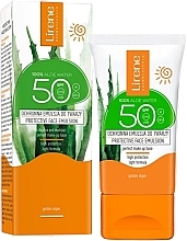 Защитная эмульсия для лица SPF 50 - Lirene Protection Face Emulsion SPF 50 — фото N1