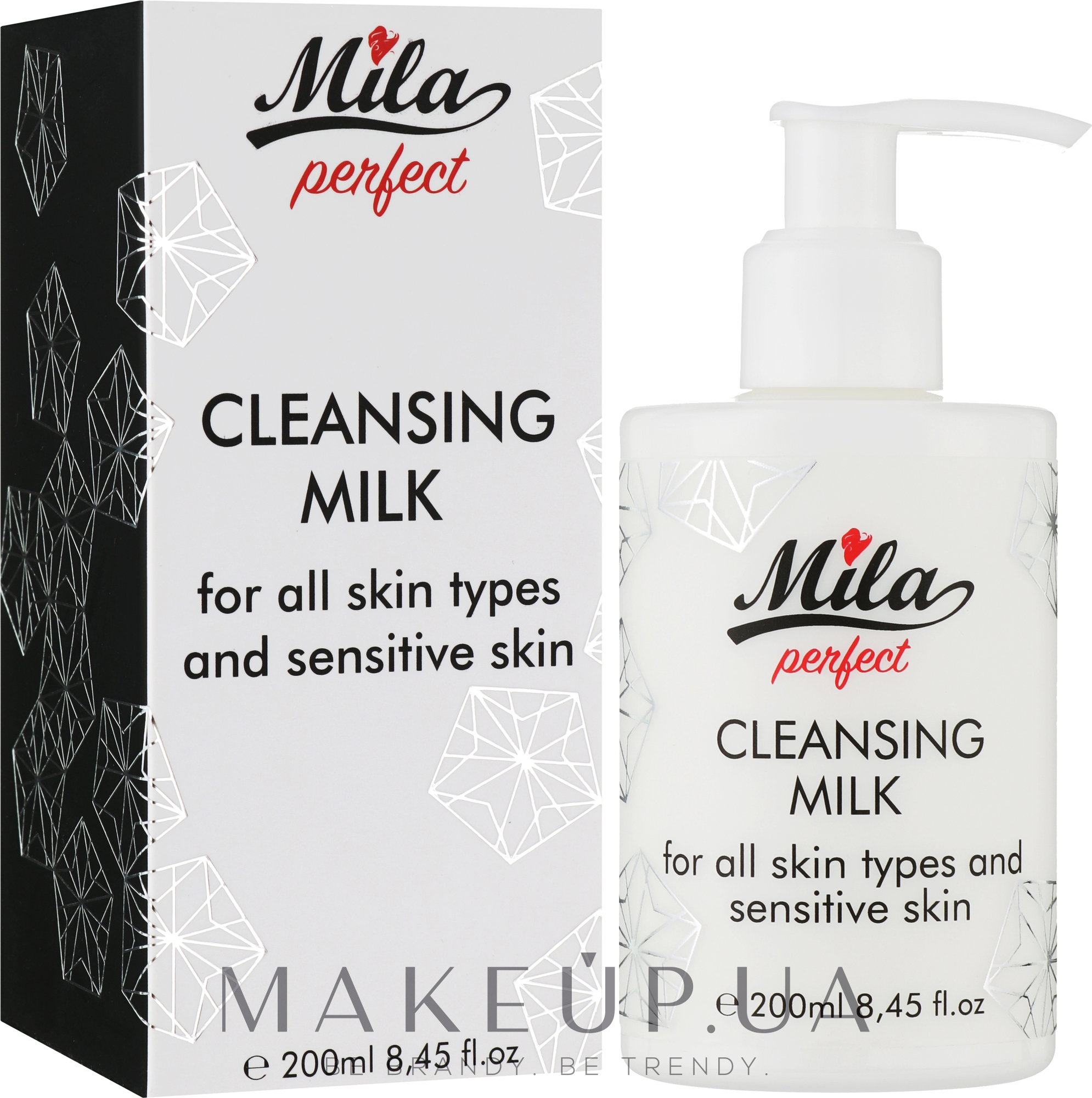Молочко для очищения лица - Mila Perfect Cleansing Milk — фото 200ml