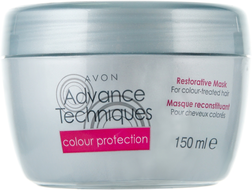 Восстанавливающая маска для окрашенных волос "Защита цвета" - Avon Advance Techniques — фото N1