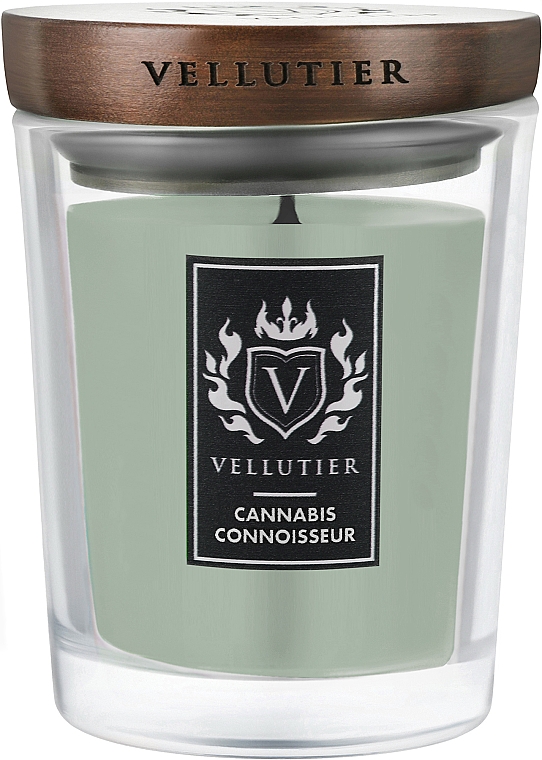 Ароматична свічка "Цінитель каннабісу" - Vellutier Cannabis Conndisseur — фото N1