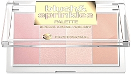 Парфумерія, косметика Палітра для макіяжу - Bell Professional Blush & Sprinkles Palette