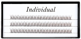 Накладные ресницы пучковые, V- Type, 0.07 C 10 мм - Individual — фото N1