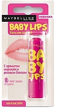 УЦЕНКА Бальзам для губ с цветом и запахом - Maybelline New York Baby Lips Lip Balm * — фото N3