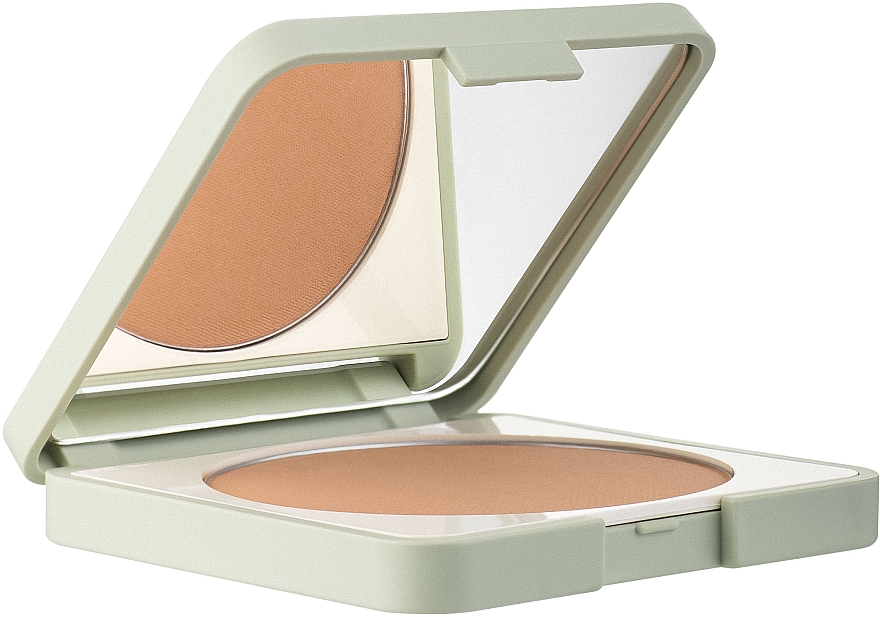 Компактный бронзатор с матовым финишем - Kiko Milano Green Me Bronzer — фото N3