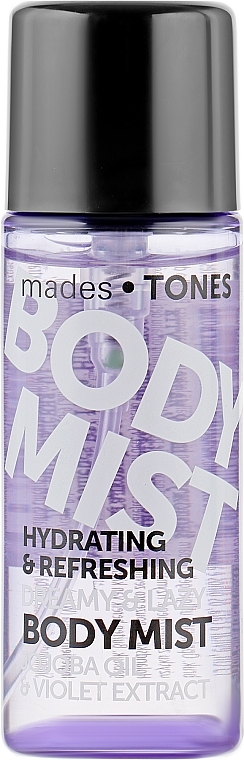 ПОДАРУНОК! Спрей для тіла - Mades Cosmetics Tones Body Mist Dreamy&Lazy — фото N1