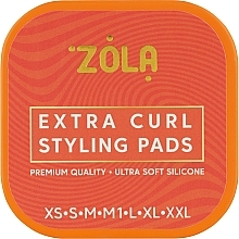 Валики для ламинирования ресниц и бровей, XS, S, M, M1, L, XL, XXL - Zola Exta Curl Styling Pads — фото N1