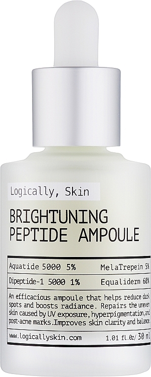 Пептидная ампула для сияния кожи - Logically, Skin Brightuning Peptide Ampoule — фото N1
