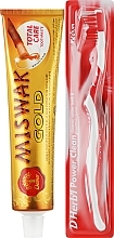 Набор "Комплексный уход" - Dabur Miswak Gold (toothbrush/1шт + toothpaste/170g) — фото N3