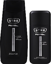 STR8 Rise - Косметичний набір для чоловіків (deo/spray/75ml + sh/gel/250ml) — фото N2