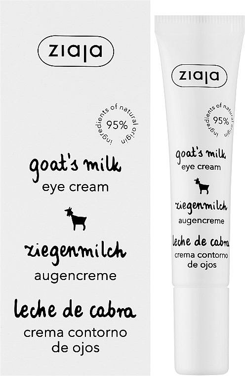 Крем під очі "Козяче молоко" - Ziaja Eye Cream — фото N2