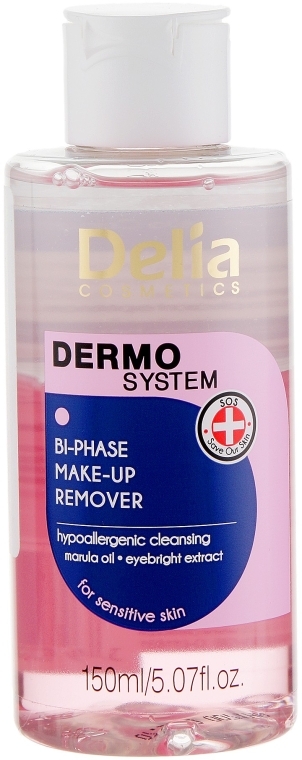 Двухфазная жидкость для снятия макияжа - Delia Dermo System The Be-phase Makeup Remover
