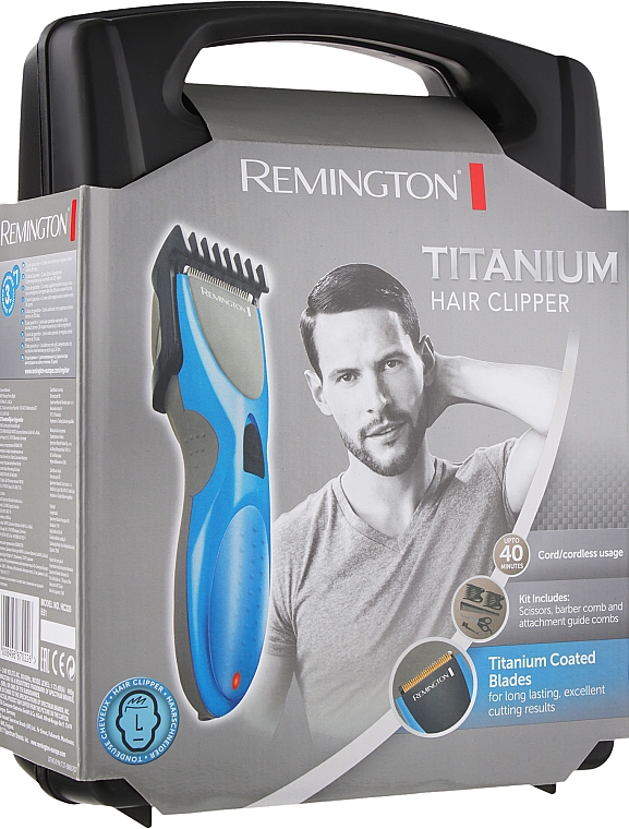 Триммер для бороды и усов - Remington HC335 Titanium — фото N3