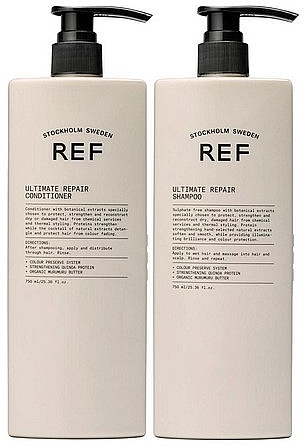 Набор - REF Ultimate Repair Limited Edition (shm/750ml + cond/750ml) — фото N1