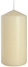 Свеча цилиндрическая 60x120 мм, экрю - Bispol — фото N1
