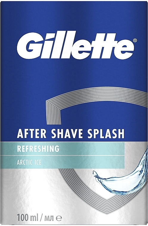 Лосьйон після гоління - Gillette Series After Shave Splash Refreshing Arctic Ice — фото N1