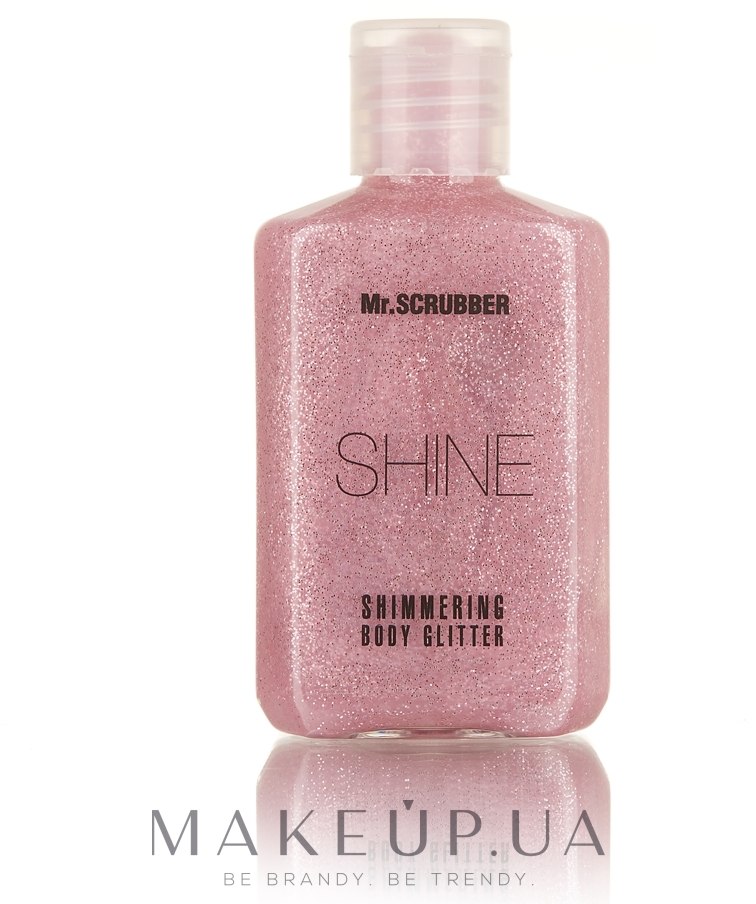 Сияющий глиттер для тела, розовый - Mr.Scrubber Shine Shimmering Body Glitter — фото 60ml