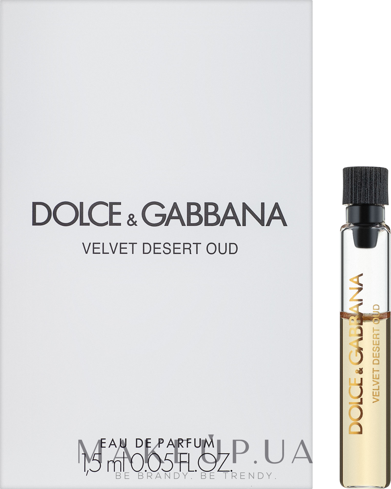 Dolce & Gabbana Velvet Desert Oud - Парфюмированная вода (пробник) — фото 1.5ml