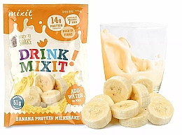 Парфумерія, косметика Протеїновий коктейль "Банан" - Mixit Drink Banana Protein Milkshake