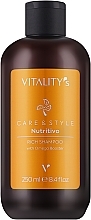 Парфумерія, косметика Шампунь для волосся - Vitality's C&S Nutritivo Rich Shampoo