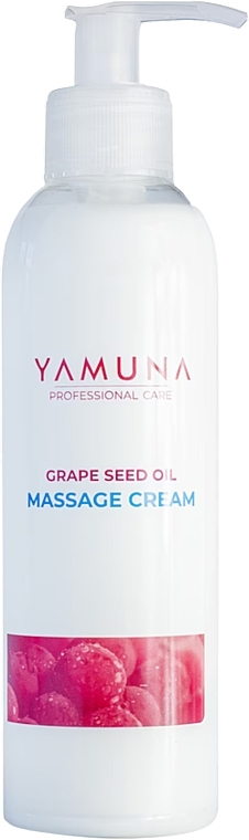 Масажний крем "Олія виноградних кісточок" - Yamuna Massage Cream — фото N1