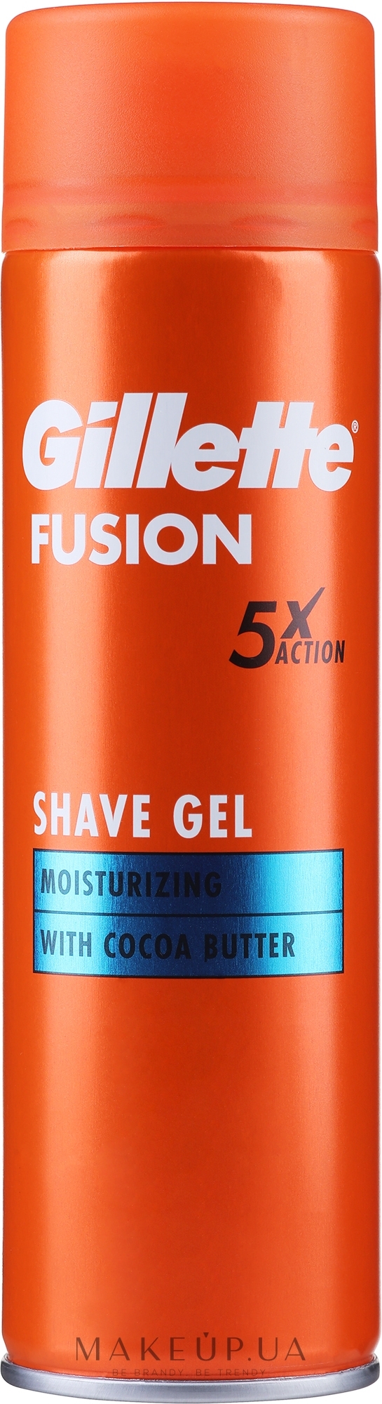 Гель для бритья - Gillette Fusion 5 Ultra Moisturizing Shave Gel — фото 200ml