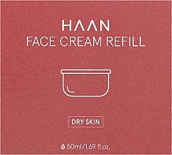 Парфумерія, косметика Зволожувальний крем для обличчя з пептидами - HAAN Peptide Face Cream for Dry Skin Refill (змінний блок)