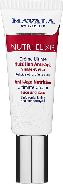 Антивіковий крем-бустер для обличчя і області навколо очей - Mavala Nutri-Elixir Anti-AgeNutrition Ultimate Cream — фото N1