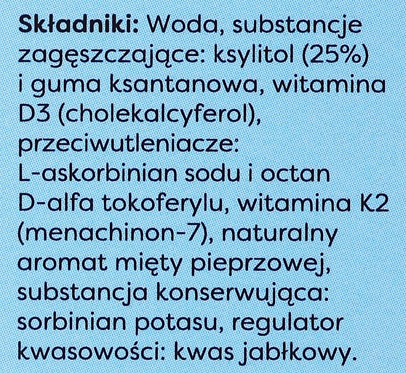 Пищевая добавка в виде спрея «Витамин D3 + K2» - Osavi Vitamin D3 + K2 Spray — фото N3