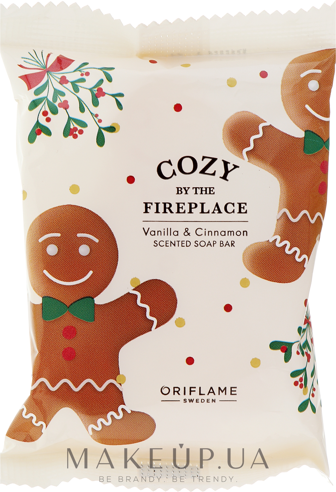 Мило у формі пряничного чоловічка - Oriflame Cozy by the Fireplace — фото 75g