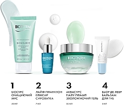 Набір - Biotherm Aquasource (f/gel/50ml + f/foam/50ml + elixir/7ml + lip/balm/5ml) — фото N2