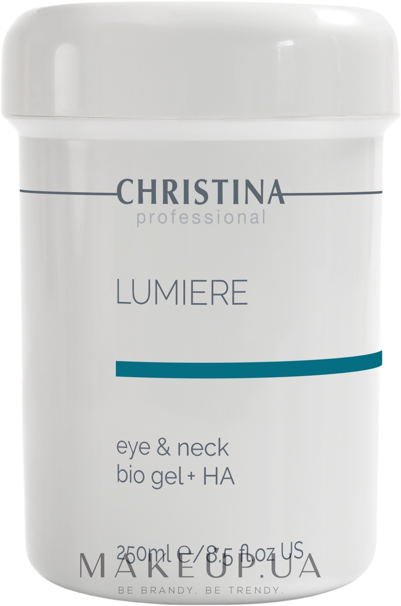 Гель Lumiere для догляду за шкірою повік і шиї - Christina Eye & Neck Bio Gel — фото 250ml